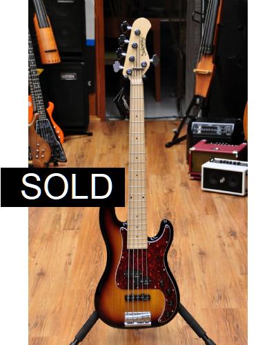 Sadowsky MetroLine 21 fret 5 Hybrid PJ '59 Sunburst MN